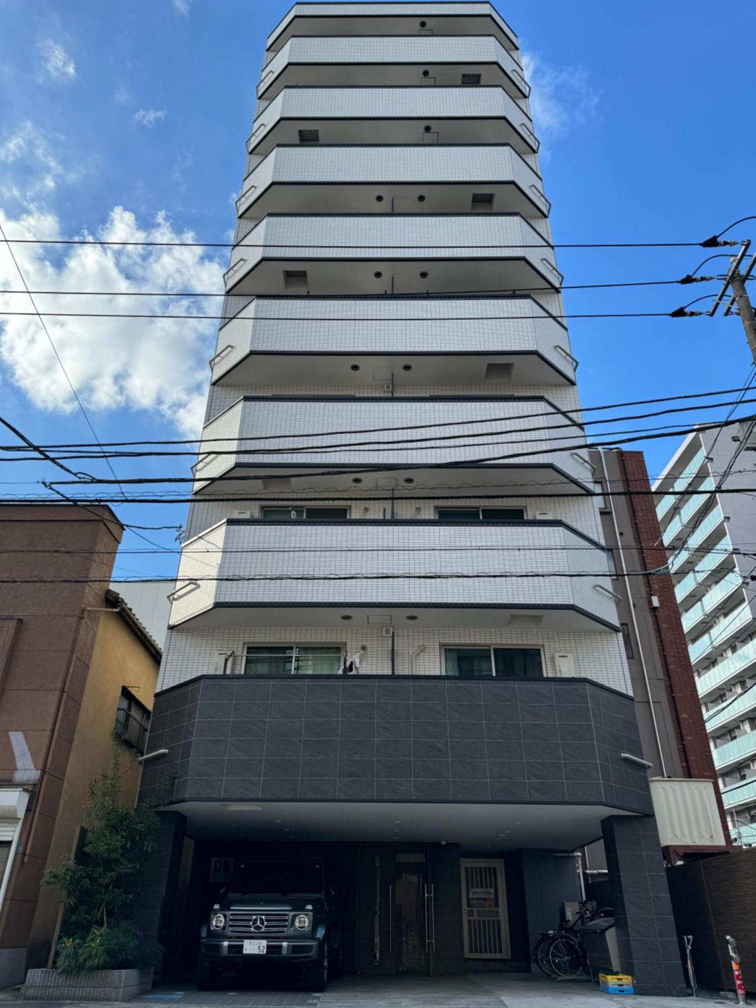 อพาร์ทเม้น Calum Asakusa Imado Tokyoカルム浅草今戸ツインルーム新築民泊東京浅草隅田川今戸神社近くスカイツリー見えるコンビニコインランドリー近くある浅草駅まで徒歩圏内アクセス便利成田空港羽田空港銀座渋谷東京駅直通 โตเกียว